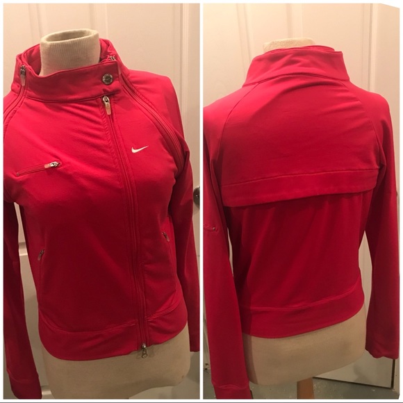 Nike Jackets & Blazers - SOLD.Pink Nike Jacket & Vest Sz M